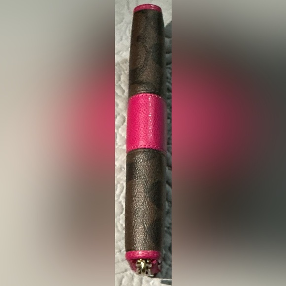 Coach Pink and Brown Women's Wallet - Picture 7 of 11